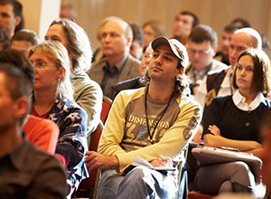 people at a meeting