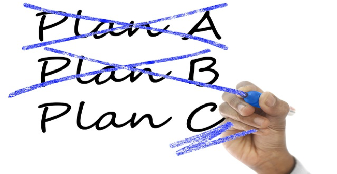 Plan A, Plan B, Plan C